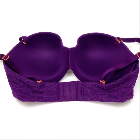 VS Multi-Way Purple Lace Bra NWOT - Picture 2 of 3